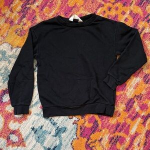 H&M Black Crewneck Sweater